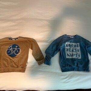 2 GORGEOUS LIMITED EDITION SANETTA SWEATSHIRTS SIZE 6